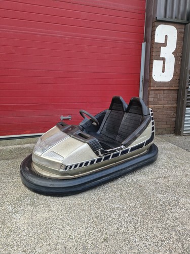 Vintage fairground dodgem car - fairground,
