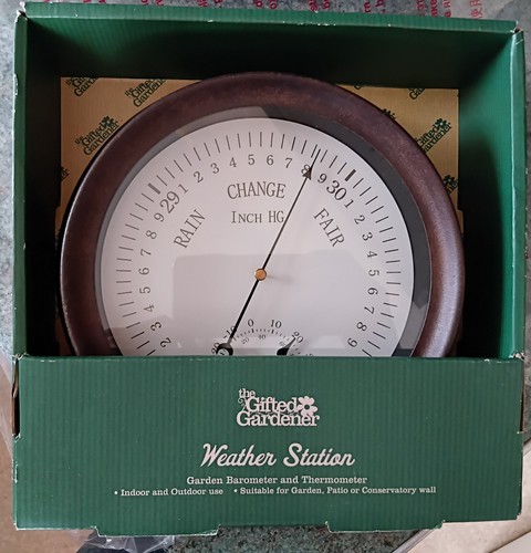 Barometer and thermometer for - barometer,