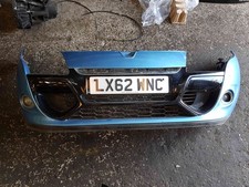 Renault Megane MK3 2008-2014 Front Bumper Blue Terpb Damaged  