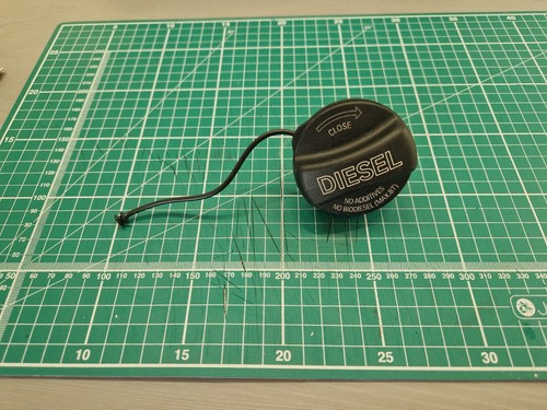 Petrol diesel fuel filler cap - petrol,