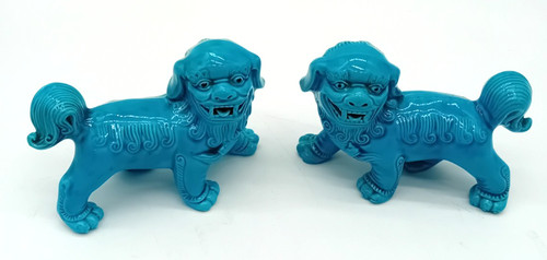 Antique chinese foo dog - chinese,
