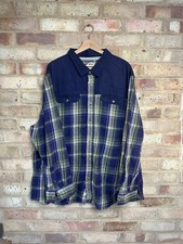 MANTARAY Mens Navy Check Plaid