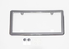 Chrome License Plate Tag