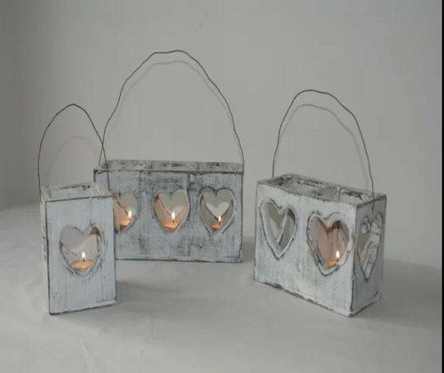 Shabby chic wooden - chic, heart