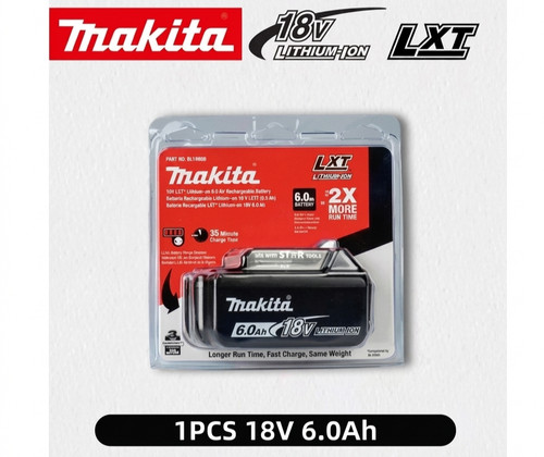 For makita 18v - for, 6.0ah