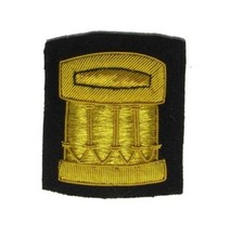 Badge Pipe and Drum Band Gold
