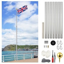 20ft sectional flag pole - 20ft,