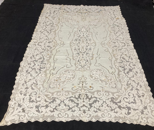 Vintage french cotton - vintage, flower