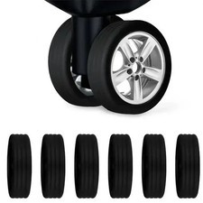 8Pcs Luggage Wheel Covers