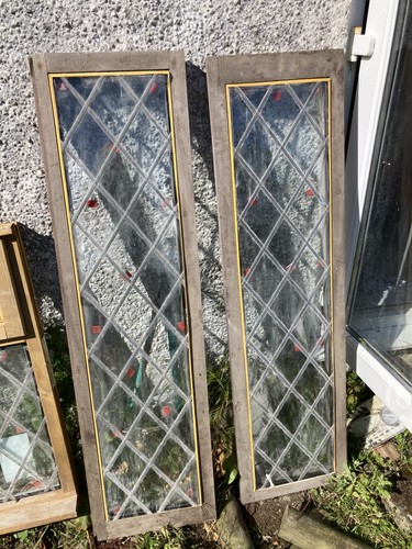 Pair hard woodcasement - a,