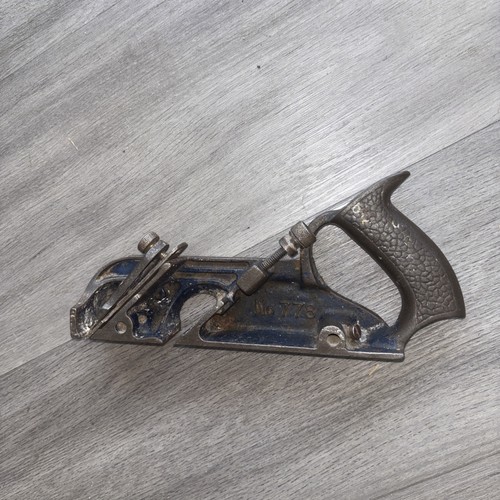 Record 778 rebate plane - rebate,