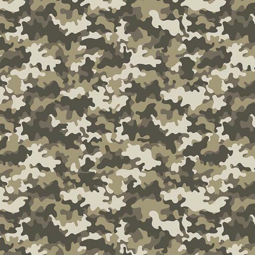 100 cotton craft fabric army - cotton,