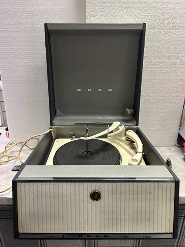 Vintage bush record player - record,