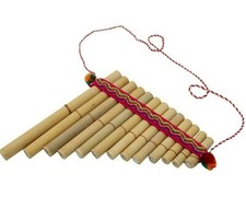 Panpipes - Straight 13 Pipes, Rondador - Ethically Traded from Ecuador
