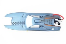 M370 Grey W/ESC Motor  Cateramaran Electric PNP Ver Speed Racing RC Boat
