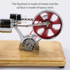 Stirling Engine Kit Electricity Generator Hot Air Motor Model Physical Generator