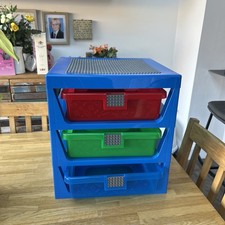 OFFICIAL LEGO 3 Drawer Storage