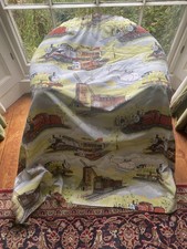 Vintage Pair Horrockses  Thomas The Tank Engine Curtains. 1970s/1980s Excellent
