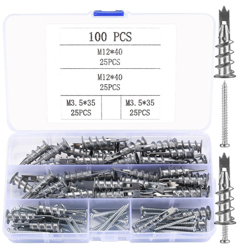 100 pcs plasterboard fixings - pcs,