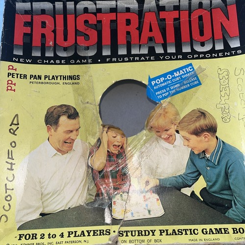 Vintage frustration board game - frustration,