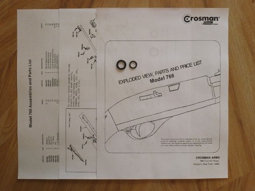 Crosman 766 ring seal kit - 766,