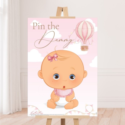 Baby shower game - baby,