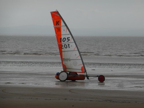 Photo 12x8 land yacht - on, brean