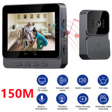 Wireless wifi video doorbell - wireless,