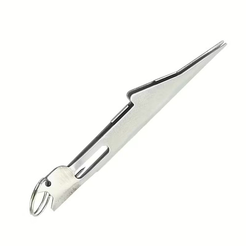 Stainless steel silver knot - steel,