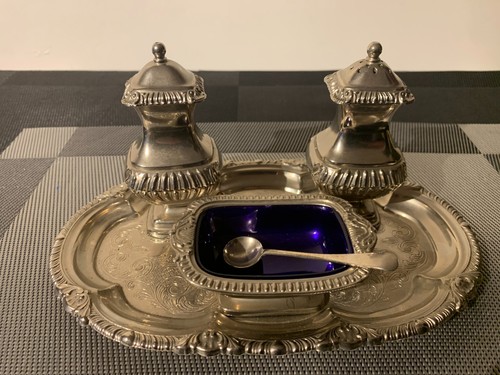 Vintage english silverplate - vintage,