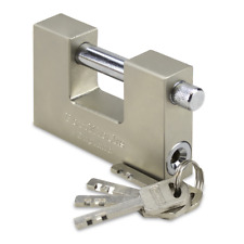 90MM HEAVY DUTY CONTAINER SHUTTER GARAGE SECURITY PADLOCK 4 KEYS *FORTXLOCKS*