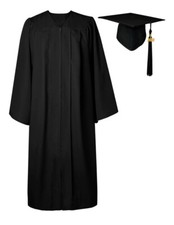 GraduatePro Graduation Gown and Cap Set for Adults 2023 Unisex