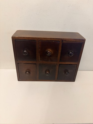 Vintage wooden drawer mini - wooden, 6