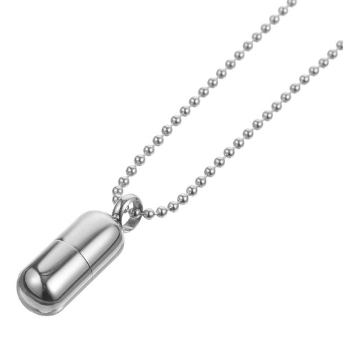 Capsules pendant necklace - capsules,