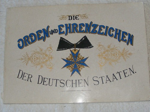 German states medal - german, book