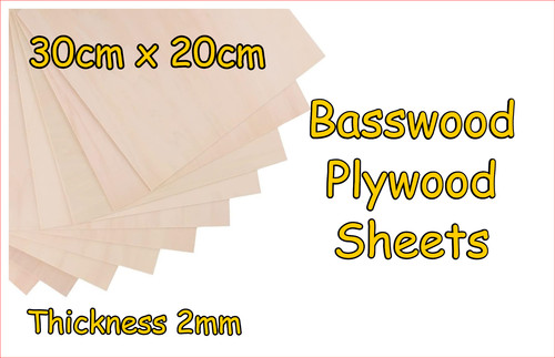 2mm basswood sheet - 2mm,