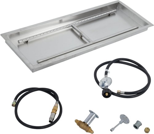 30x10 drop fire pit pan - 30x10'',
