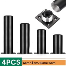 4x Adjustable Metal Legs
