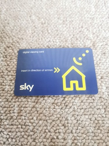 Sky digital viewing card for - card,