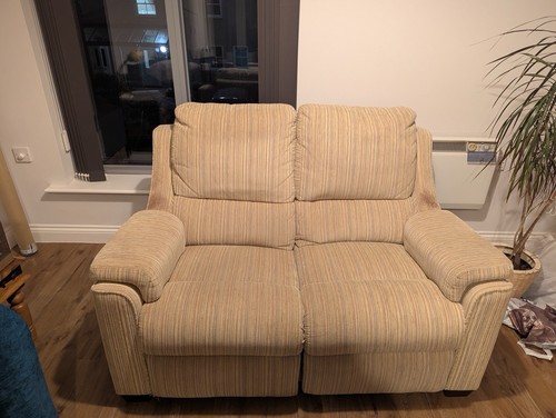 Seater recliner sofa cream - recliner,