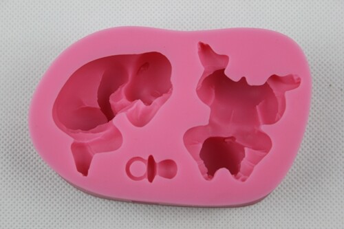 Silicone baby moulds dummy - moulds,
