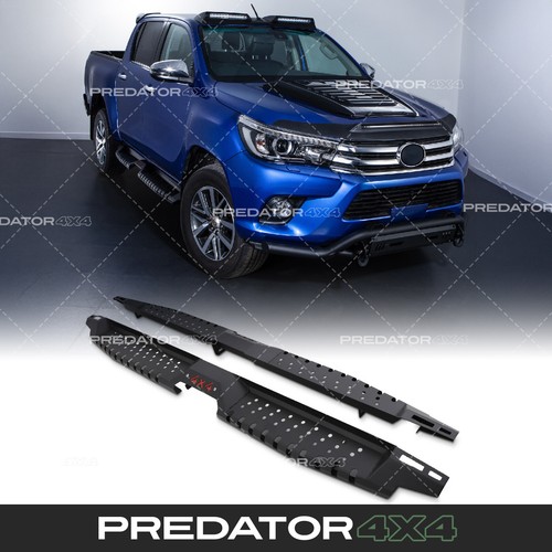 Black running board - black, foot