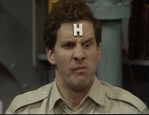 Rimmer hologram replica prop - h,