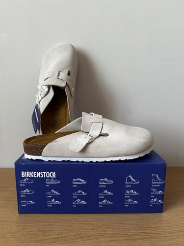 Birkenstock boston retro white - boston,