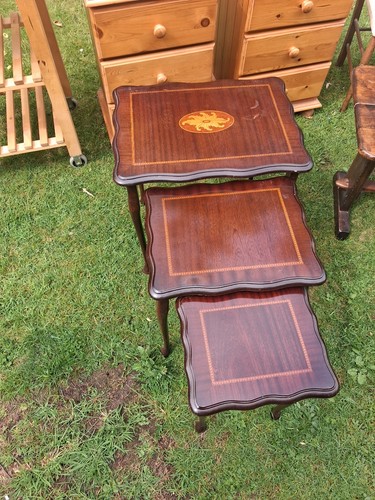 Vintage nest tables - nest, tables,