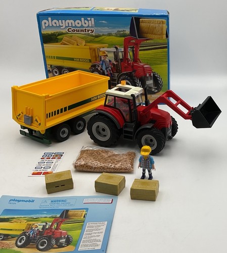 Playmobil 70131 farm tractor - playmobil, &