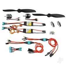Multiplex TwinStar BL RC Plane Brushless Power Set - Motor/ESC/Props