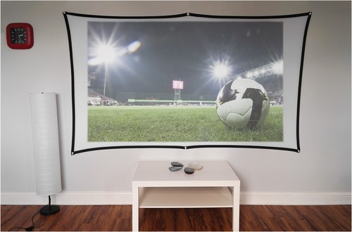 Foldable projector screen - foldable,