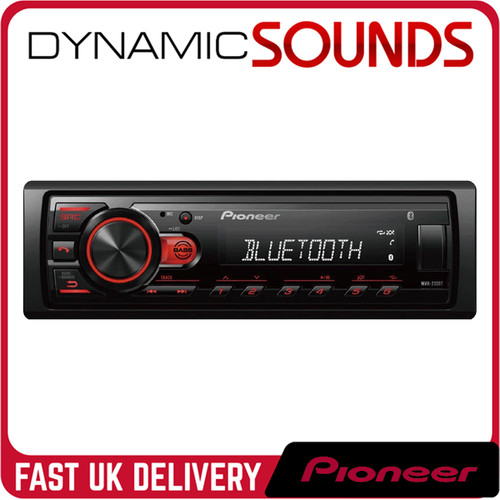 Pioneer mvh 230bt mechless - mvh-230bt,