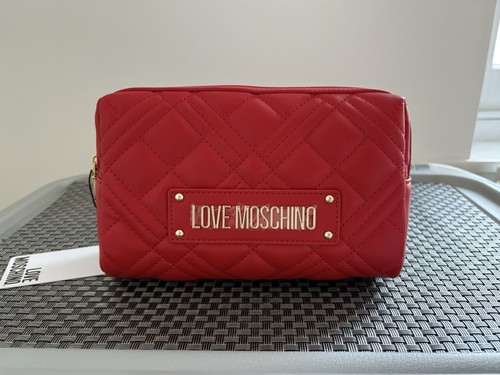Love moschino quilted cosmetic - moschino,